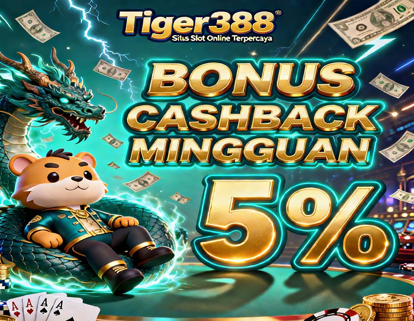 Tiger388 Slot BCA Online Terpercaya Bonus Besar 2026