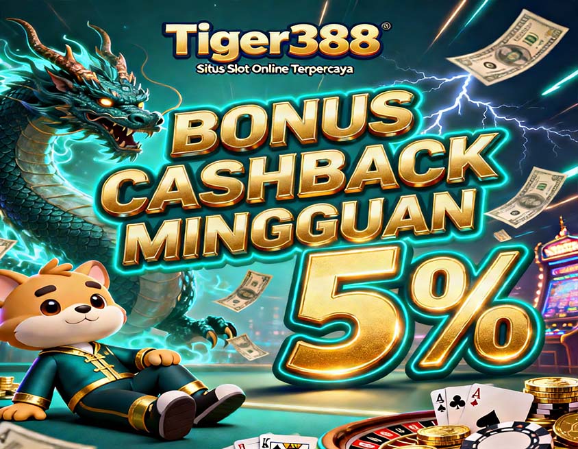 Tiger388 Slot QRIS Online Bonus Harian Mudah Menang